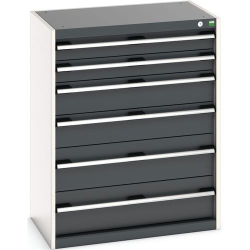 Cubio-skab med perforerede låger – højde 1600 mm – Bott