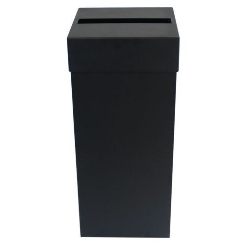 Affaldstønde Ivar, sort, 60-90 liter