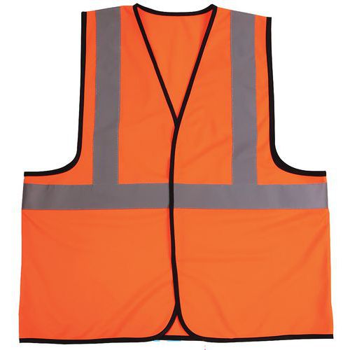 Refleksvest Orange - Manutan Expert