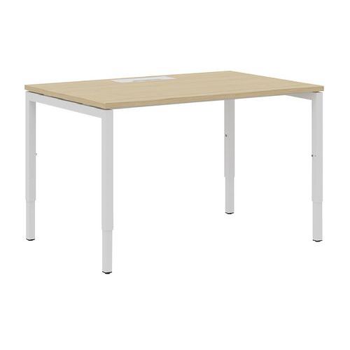 Skrivebord med justerbare ben 120x70 cm Misao - Manutan Expert