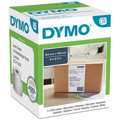 Etiket til Dymo LabelWriter 4XL Etiket til Dymo LabelWriter 4XL