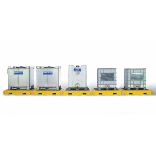 Spildpalle til IBC, 5-tanks model af PE Spildpalle til IBC, 5-tanks model af PE