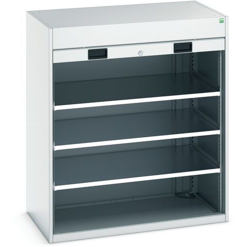 Skab med rulleport Cubio 1200x1050mm - Bott