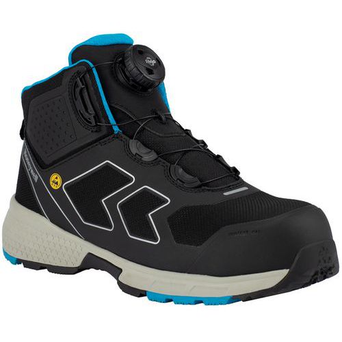 Sikkerhedssko Runner Mid Blue Fitgo S3 SRC ESD - Honeywell