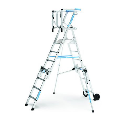 Teleskopisk platformstige ZAP Masterflex Plus S - Zarges