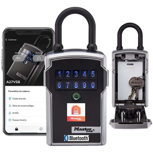 Bluetooth-nøgleboks med bøjle 5440EURD - Master Lock