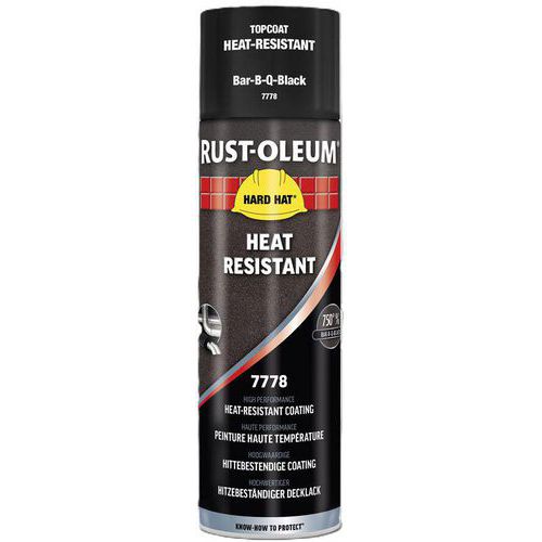 Spraymaling høj temperatur Hard Hat - 500 ml - Rust-Oleum Spraymaling høj temperatur Hard Hat - 500 ml - Rust-Oleum