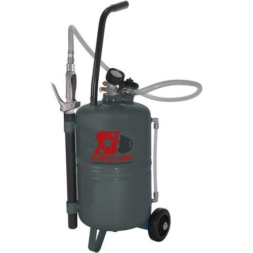 Mobil oliepåfylder, 25 liter Mobil oliepåfylder, 25 liter