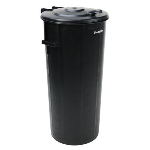 Affaldsspand med låg - 60 l og 100 l  - Manutan Expert