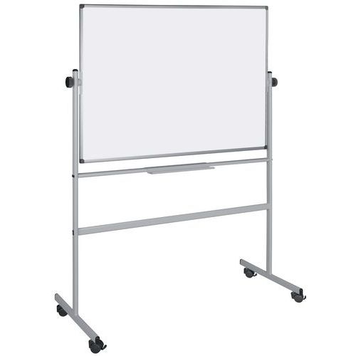 Mobil dobbeltsidet emaljeret whiteboard Maya - Bi-Office