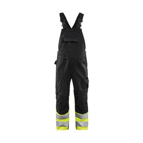 High Vis Overall Sort/High Vis Gul - Blåkläder