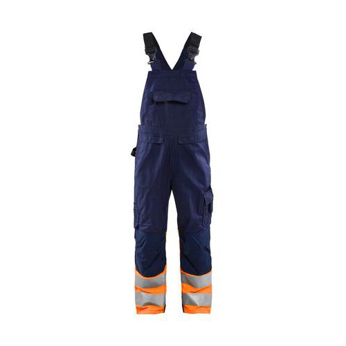 High Vis Overall Marineblå/High Vis Orange