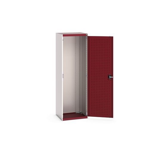 Cubio-skab med perforeret låge 650x525x2000 mm – Bott