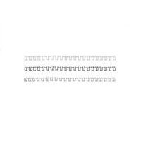 Draadrug Albyco 11,1 mm 34-rings zwart 100st 7/16