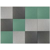 Kombinationssæt 12 vægpaneler i akustisk PET-filt - Smit Visual