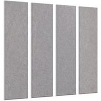 Sæt med 4 akustiske vægpaneler i PET-filt - Smit Visual