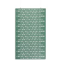 Ophængt skillevæg i akustisk PET-filt - Smit Visual