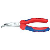 Rundnæsetang, buet, to-komponent greb - Knipex