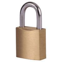 Hængelås - ens låsenøgle 1 og nøgle 2 - Ironmongery