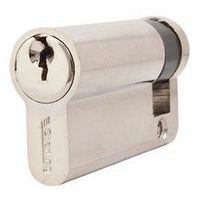 Euro enkelt cylinder - nikkel - Ironmongery