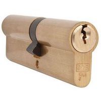 Euro dobbelt cylinder - messing - Ironmongery
