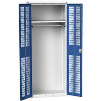 Skab Verso EPI med ventilerede døre 800x550x2000mm - Bott