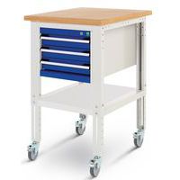Cubio mobil vogn - med skuffer - Bott