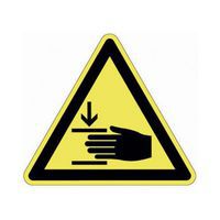 Advarselsskilte - Risko for at klemme fingrene