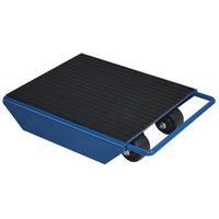 Maskinslæde med drejelige hjul, kapacitet 1000 kg - Manutan Expert