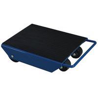 Maskinslæde med 2 drejelige, kapacitet 1000 kg - Manutan Expert