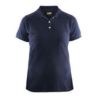 Dame Poloshirt Marineblå - Blåkläder