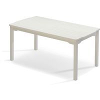 Visby vitlaseret bord af kernefuru 85x150 cm - Hillerstorp