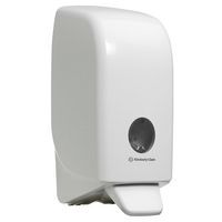 Sæbedispenser Aquarius hvid, 1L - Kimberlyclark