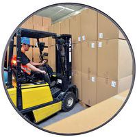 Overvågningsspejl - Indendørs/udendørs - Teleskopisk vægbeslag - Dancop