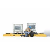 Opsamlingskar til IBC, 2-tønders model i PE - UltraTech