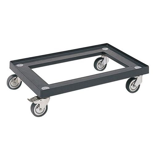 Vogn til Plastkasse EU basismodel 400 x 600 mm Vogn til Plastkasse EU basismodel 400 x 600 mm