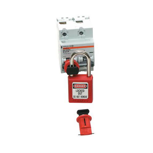 Udstyr lås til automatsikring