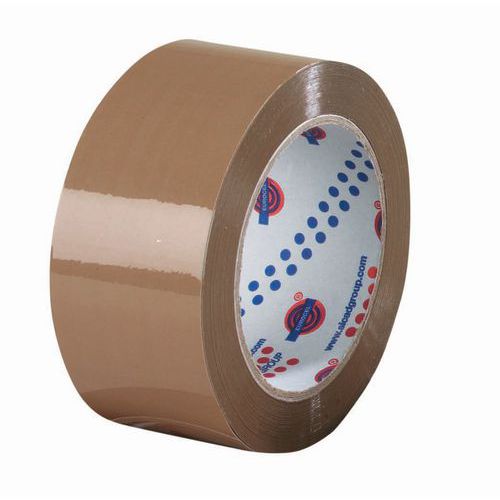 Tape PVC brun, 25 mm