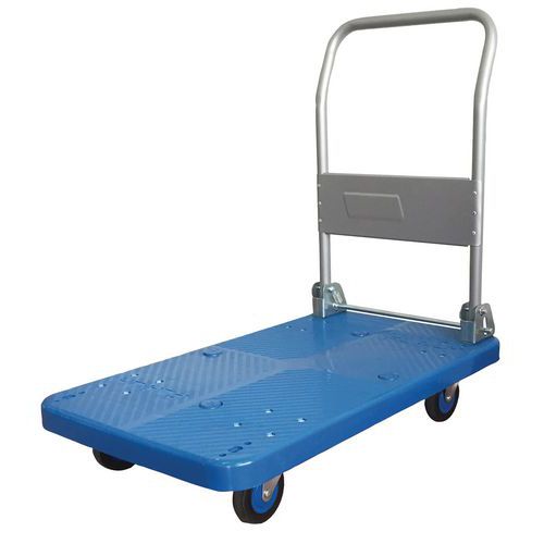 Plateauvogn med sammenklappelig ryg 200 kg Plateauvogn med sammenklappelig ryg 200 kg
