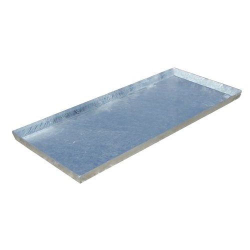 Opsamlingsbakke galvaniseret uden gitter, 40 l