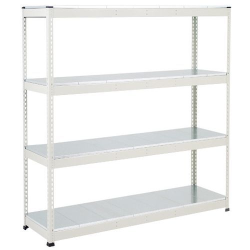Lagerreol Manutan Rapid 1, metalhylder