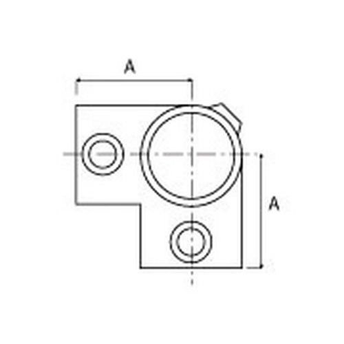 Taille du tube	AØ 27 mm 	44Ø 42 mm 	60Ø 48 mm 	68