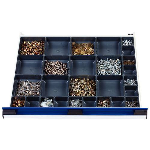 27 godets15 L x l : 75 x 75 mm12 L x l : 150 x 150 mm