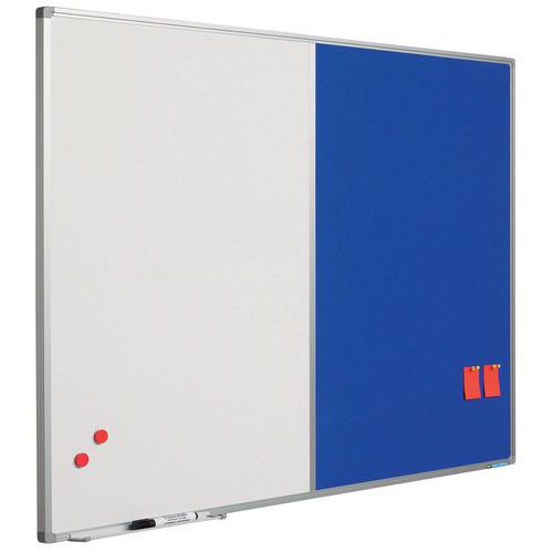 tableau blanc - panneau textile