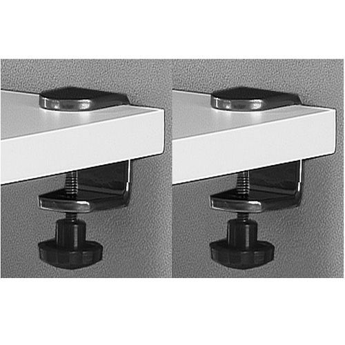 Beslag til forlænget bordskærm