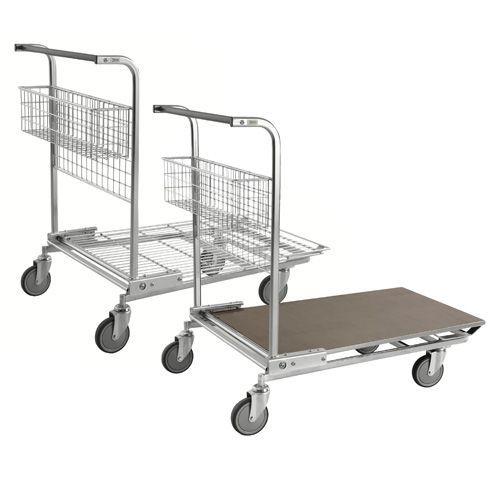 Platformsvogn med kurv Platformsvogn med kurv