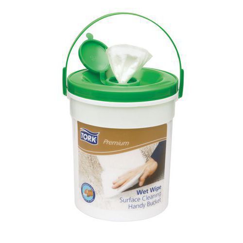 Wet wipe til overflader Spand Tork W14 Premium