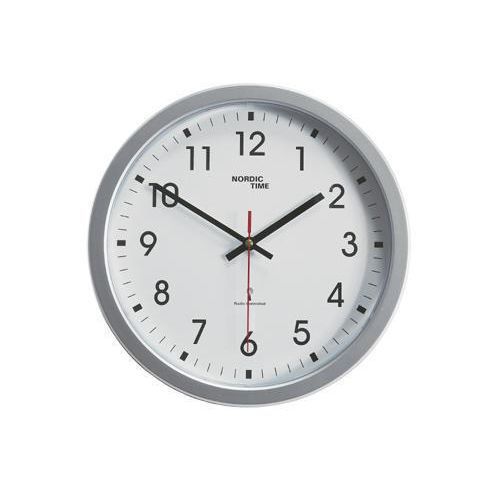 Vægur, radiokontrolleret, plast