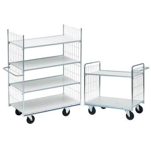 Hyldevogn med 2 eller 4 hylder Hyldevogn med 2 eller 4 hylder